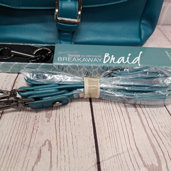 Damsel in Defense Janie's Gotta Concealed Bag & Breakaway Braid Keychain NWT - Picture 2 of 9
